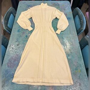 Vintage Classic White Dress